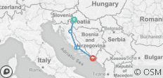  A102 Kroatische lekkernijen van Zagreb naar Dubrovnik - 5 bestemmingen 