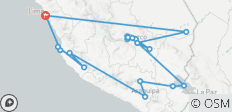  Pays des merveilles du Pérou 19 jours - 19 destinations 