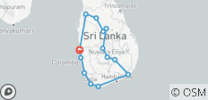  Dream Path Of Sri Lanka - 14 destinations 