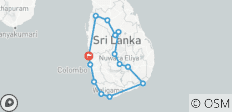  Droompad van Sri Lanka - 14 bestemmingen 