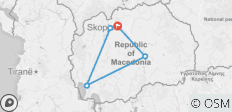  Skopje city break 5 days - 5 destinations 