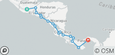  Beeindruckendes Mittelamerika Rundreise - 16 Destinationen 