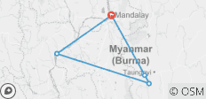  Myanmar Erlebnisreise - 9 Tage, 8 Nächte - 5 Destinationen 