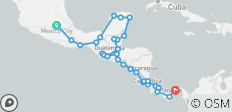  Amérique centrale ultime - 32 destinations 