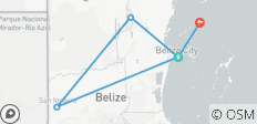  Land of Belize (5 destinations) - 5 destinations 