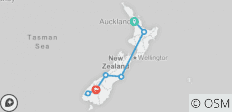  New Zealand Journey National Geographic Journeys - 7 destinations 