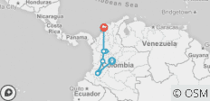  Kontraste von Kolumbien - 11 Destinationen 
