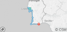  Portugal mit dem Rad - Lissabon nach Algarve - 10 Destinationen 
