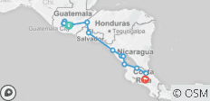  Central American Highlights - 14 destinations 