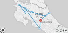  Radreise durch Costa Rica - 10 Destinationen 