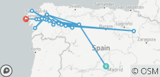  Marcher sur le Camino de Santiago (24 destinations) - 24 destinations 