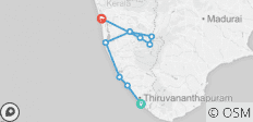  Cycle Kerala - 9 destinations 