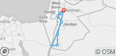  Jordaniens - 10 Destinationen 