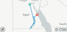  Classic Egypt with Nile Cruise + Red Sea Extension - 13 destinations 