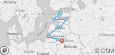  Historische Baltische Republiken - 11 Destinationen 