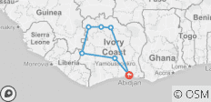  Die Elfenbeinküste - 7 Destinationen 