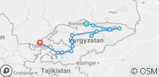  Kirgisistans Seidenstraße Rundreise - 14 Destinationen 
