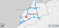  Grand tour of Morocco - 15 destinations 