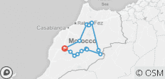  Highlights of Morocco - 14 destinations 