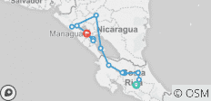  Hiking in Costa Rica and Nicaragua - 13 destinations 