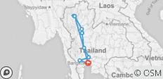  Das Beste aus Nordthailand - 10 Destinationen 