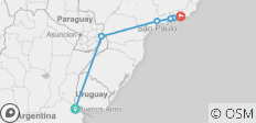  Von Buenos Aires nach Rio - 7 Destinationen 