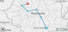  Höhepunkte Rumäniens - 7 Destinationen 