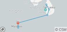  Highlights of Sri Lanka + Maldive Dhoni Cruise (Côte Ouest) - 9 destinations 