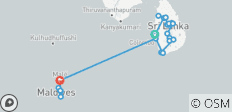  Sri Lanka en profondeur + Croisière Maldive Dhoni (Hortons Plain) - 21 destinations 