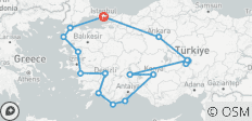  La Turquie en profondeur - 16 destinations 