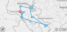 Walking in Armenia - 17 destinations 