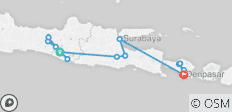  Wanderreise Indonesien - Java und Bali - 11 Destinationen 