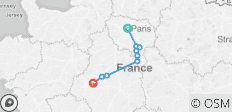  Räder und Frachtkähne: Die Seine Plus! Schlösser der Loire - 8 Destinationen 