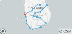  Splendides vacances au Sri Lanka - 17 destinations 