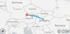  6 tage Passau-Wien-Budapest-Passau - 7 Destinationen 