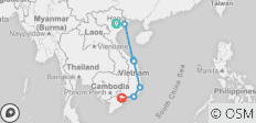  Vietnam Strandurlaub - 10 Tage - 7 Destinationen 