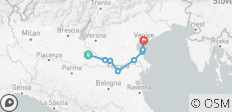  Italien Fahrrad-Schiffsreise von Mantua nach Venedig - 8 Destinationen 