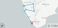  Circuit exotique au Kerala - Coconut Holiday of India - 7 destinations 