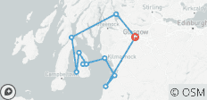  Isle of Arran Abenteuerreise ab Glasgow - 3 Tage (Kleingruppenreise) - 11 Destinationen 
