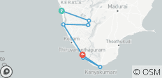  Kerala Rugwater met Exotische Stranden - 9 bestemmingen 