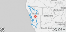  Namibia - Sightseeing &amp; Kultur (16 Tage) - 15 Destinationen 