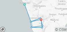  Visite du Kerala - 17 destinations 