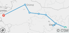  Classical Silk Road 14Days: Xian, Lanzhou, Labrang, Jiayuguan, Dunhuang, Turpan, Urumqi, Kashgar - 7 destinations 