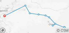  Route de la soie classique 14 jours : Xian, Lanzhou, Labrang, Jiayuguan, Dunhuang, Turpan, Urumqi, Kashgar - 10 destinations 