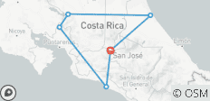  Costa Rica at its Best Package - 6 destinations 