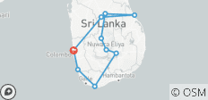  Glamour Of Sri Lanka - Deluxe - 10 destinations 