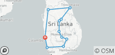  Glamour Of Sri Lanka - 11 destinations 