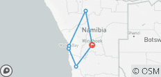 Etosha-Nationalpark, Swakopmund &amp; Sossusvlei - Camping (8 Tage) - 6 Destinationen 