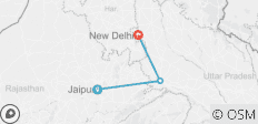  4 Day Golden Triangle Jaipur -Agra - Delhi - 3 destinations 