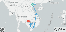  Essence of Vietnam, Cambodia &amp; Luxury Mekong - 7 night cruise - 17 destinations 